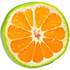 Brazilian green mandarin orange
